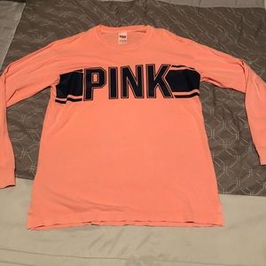 Coral Pink Victoria’s Secret Campus Long Sleeve